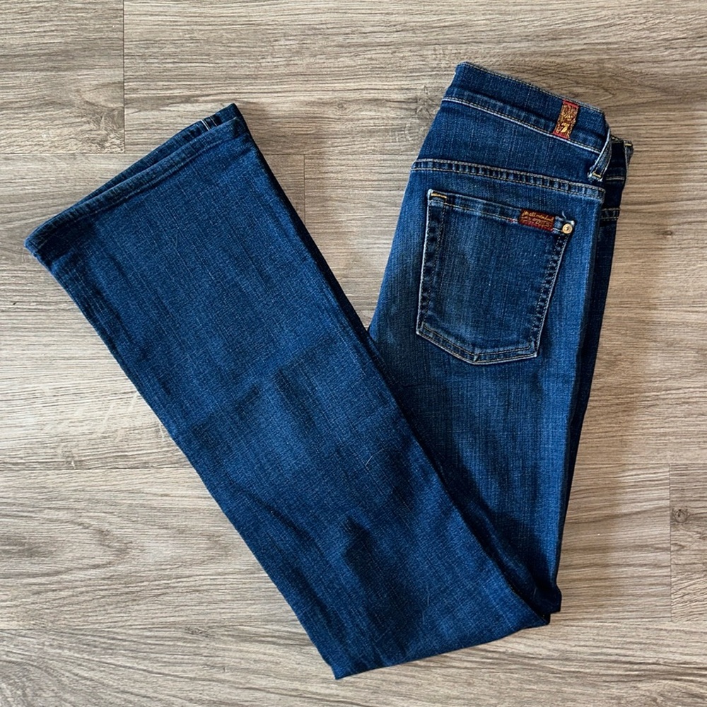 7 For All Mankind High Waist Vintage Bootcut Jean